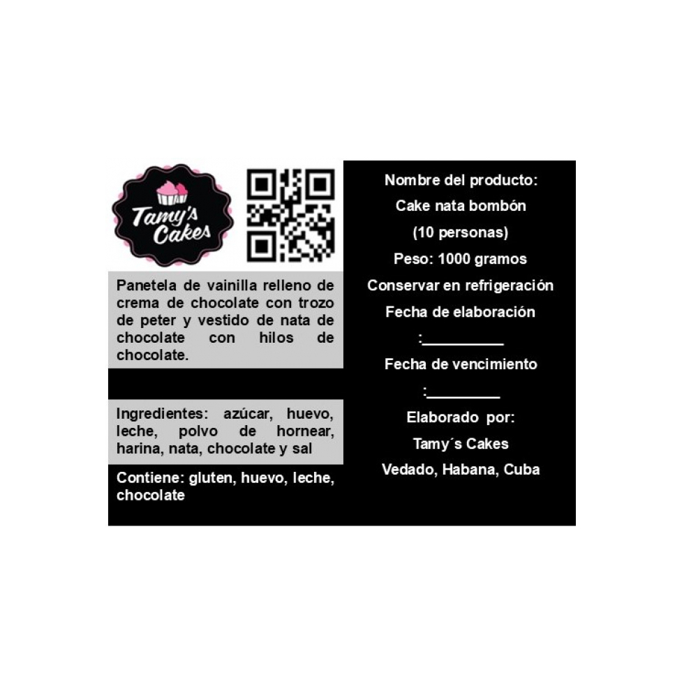 Súper Bombón de Tamys cakes (10 comensales) - Miniatura 4