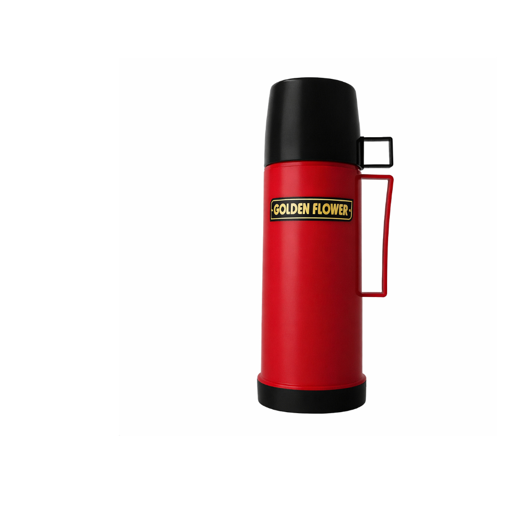 Termo rojo Golden Flower - Imagen 1