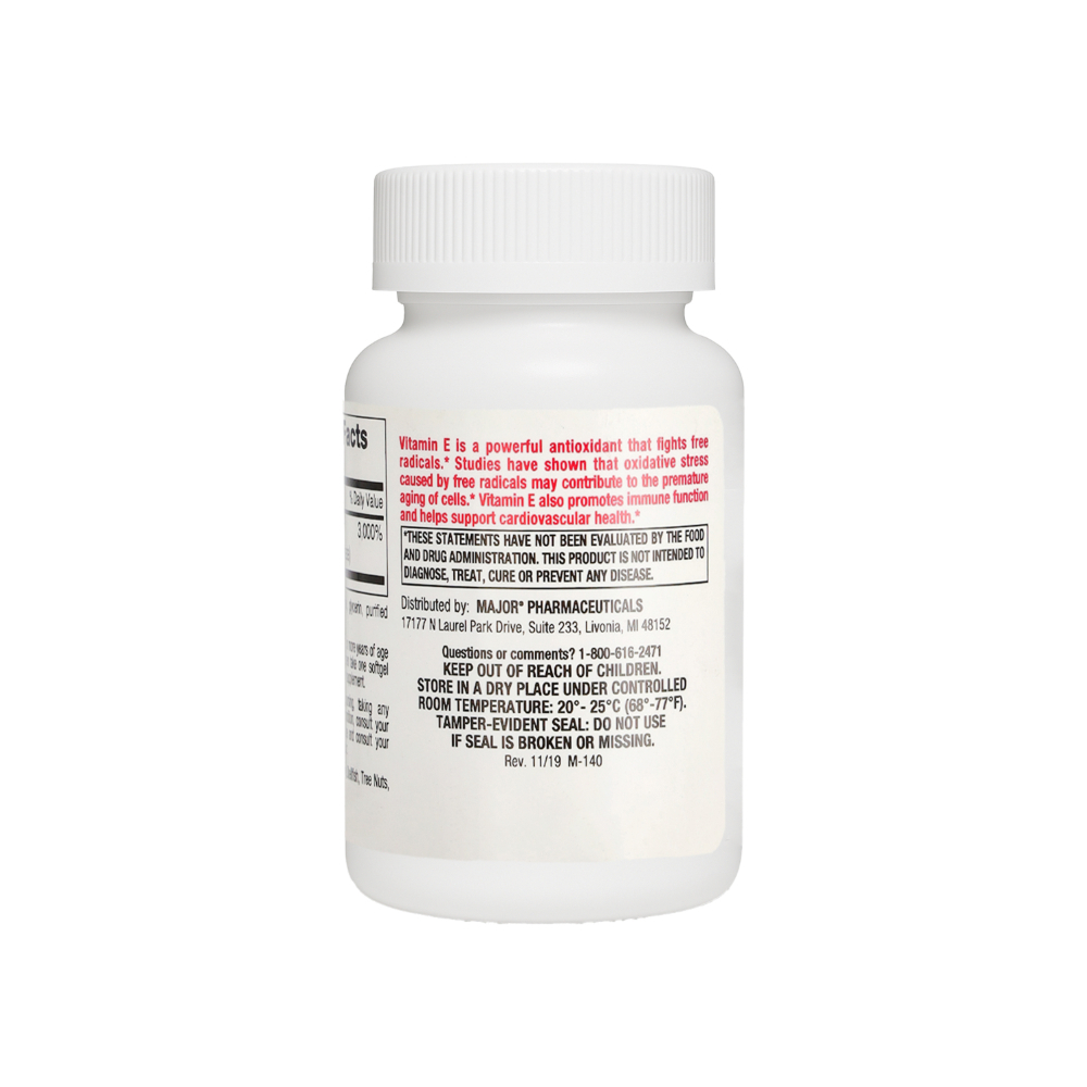 Vitamina E 450 mg Major (30 cápsulas) - Miniatura 3