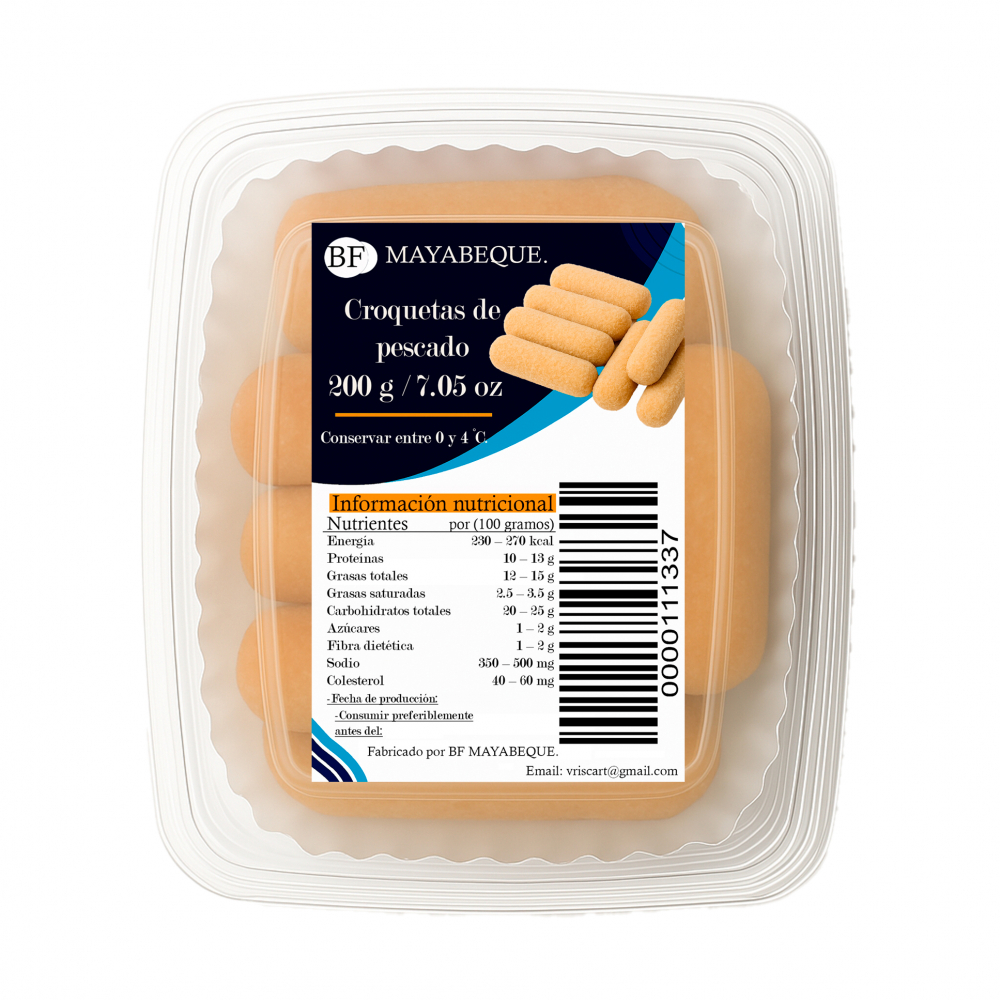 Croquetas de pescado BF Mayabeque (200 g / 7.05 oz) - Miniatura 4