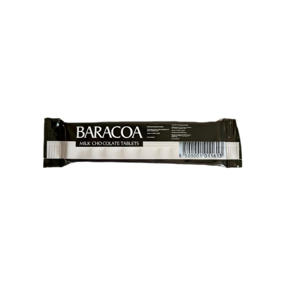 Tableta de chocolate con leche Baracoa (30 g / 1.06 oz) - Miniatura 4