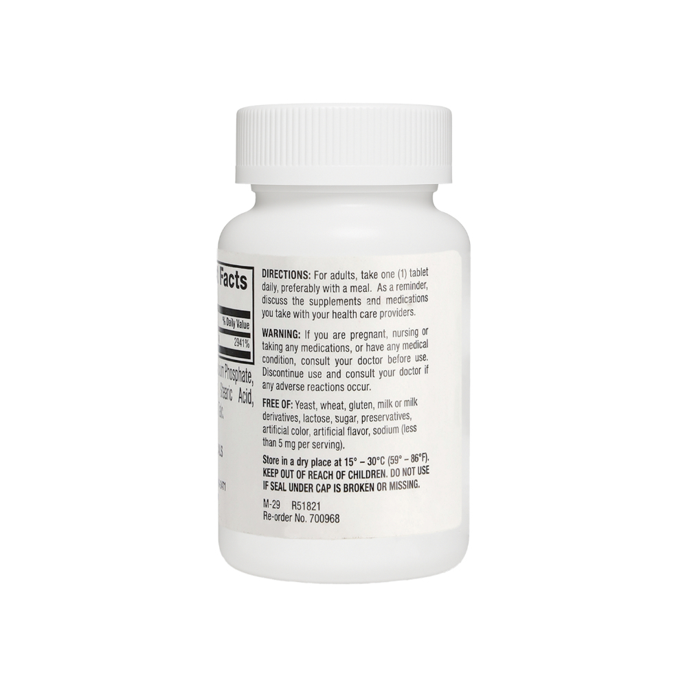 Vitamina B-6 50 mg Major (100 tabletas) - Miniatura 2