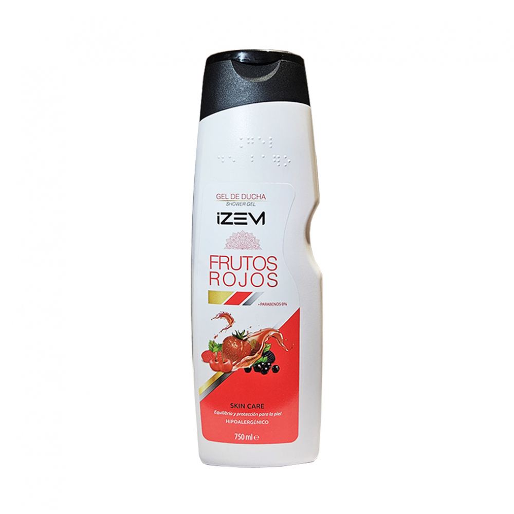 Gel de ducha con aroma a frutos rojos Izem (750 ml) - Miniatura 4
