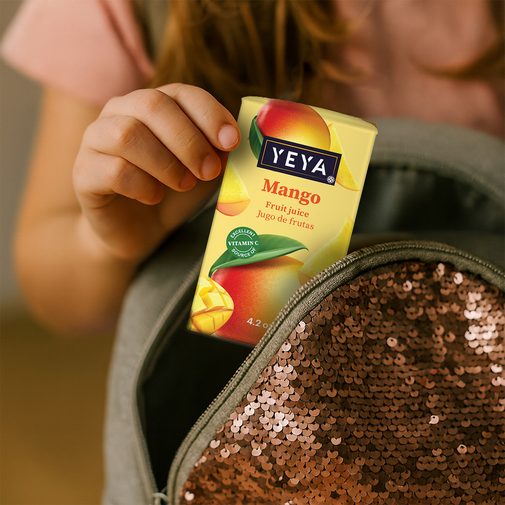 Jugo de frutas sabor mango Yeya (44 x 125 ml / 4.2 oz) - Miniatura 4