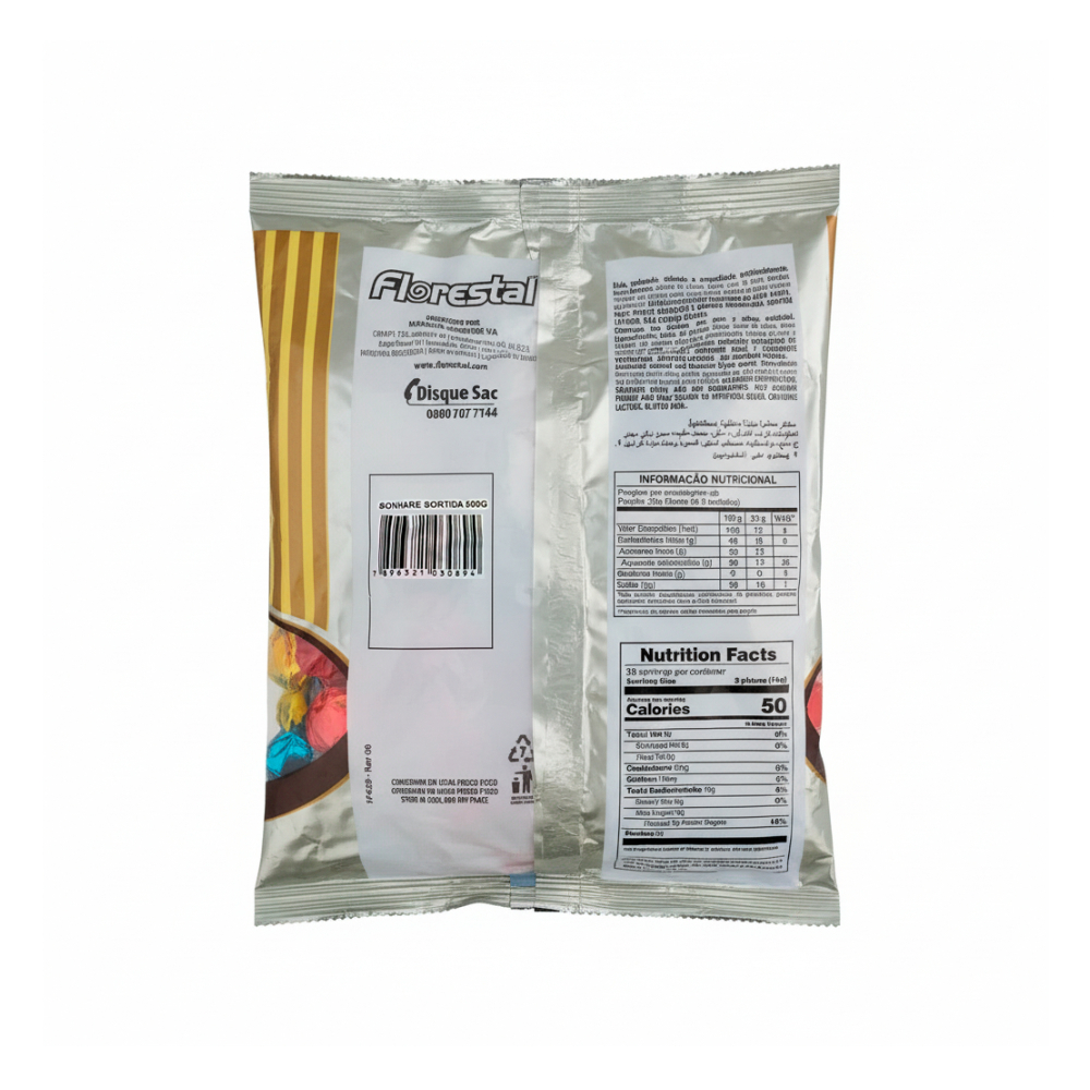 Paquete de caramelo con relleno Florestal (500 g / 1.10 lb) - Miniatura 2