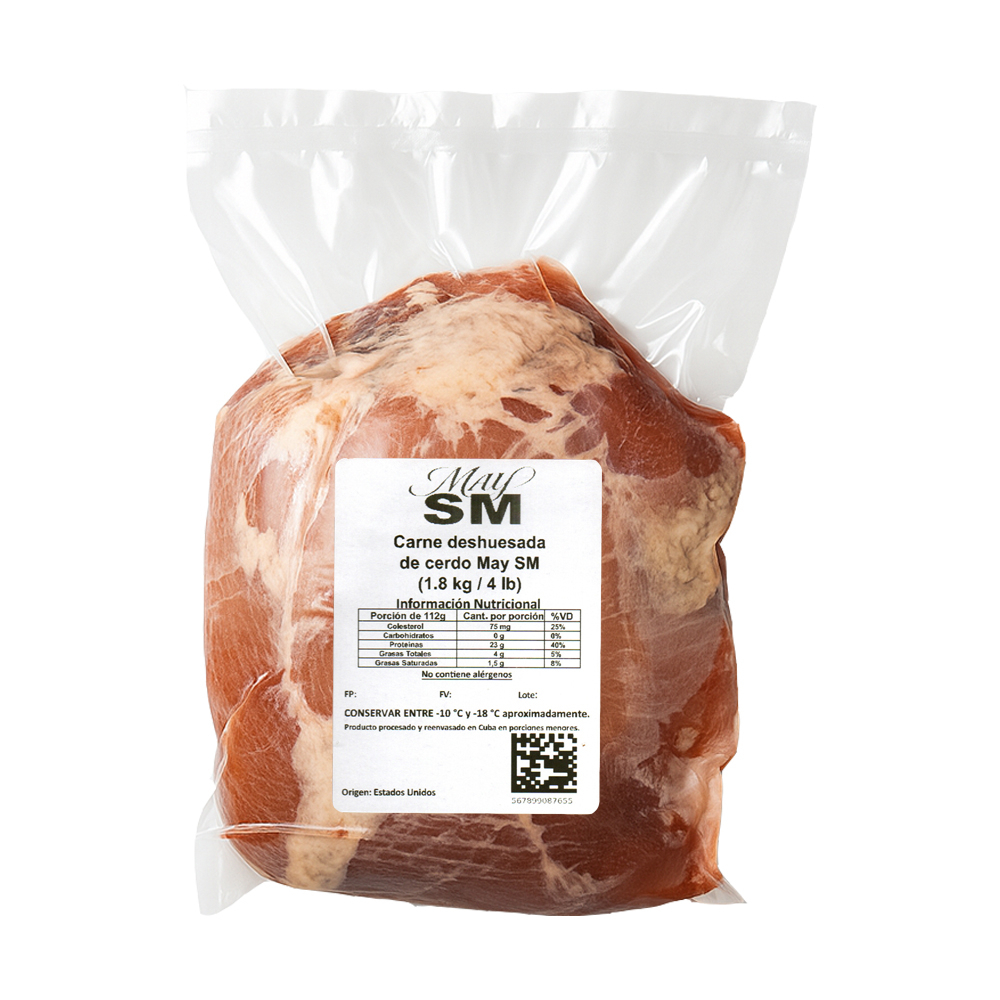 Carne deshuesada de cerdo May SM (1.8 kg / 4 lb) - Miniatura 2