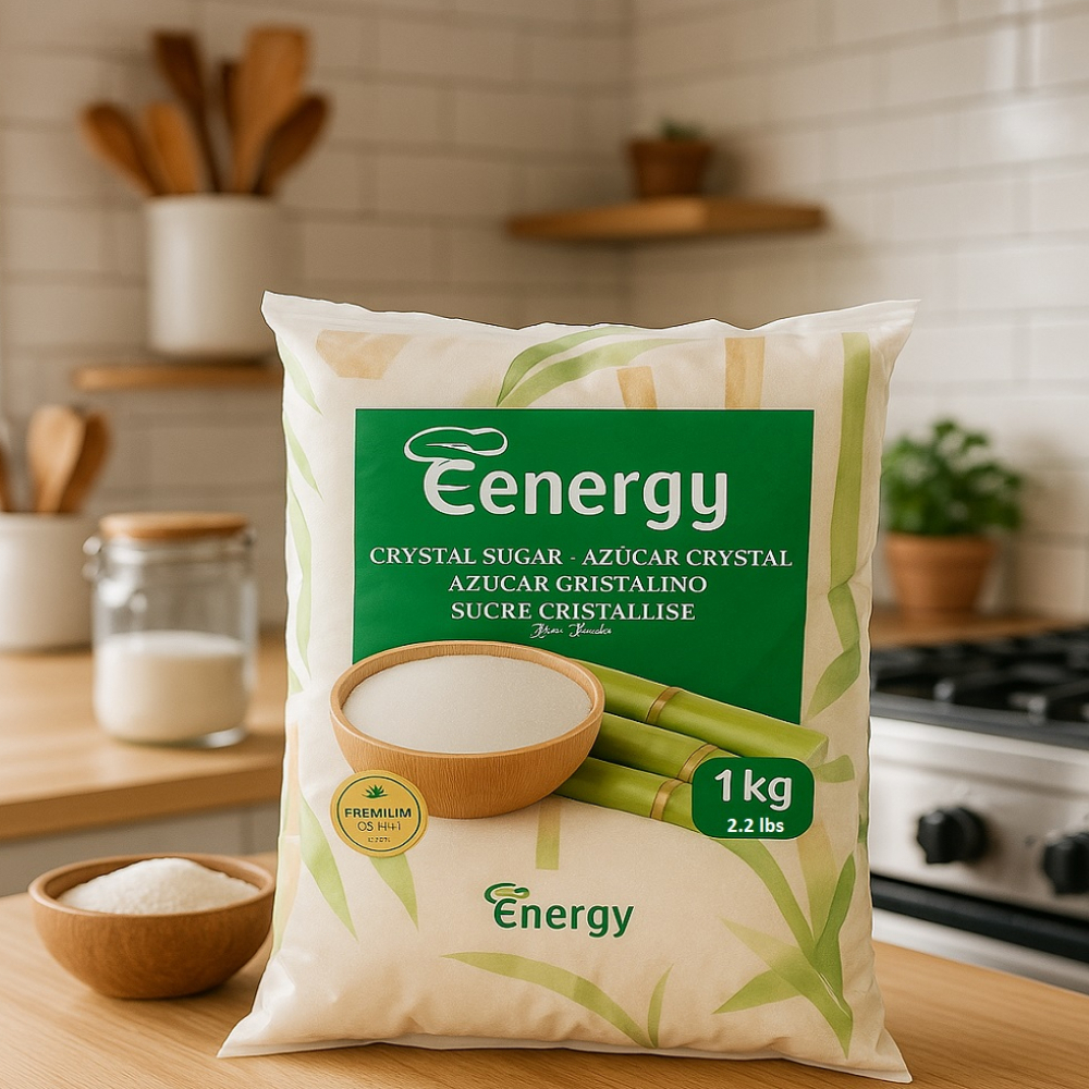 Azúcar blanca cristalina Energy (1 kg / 2.2 lb) - Miniatura 4