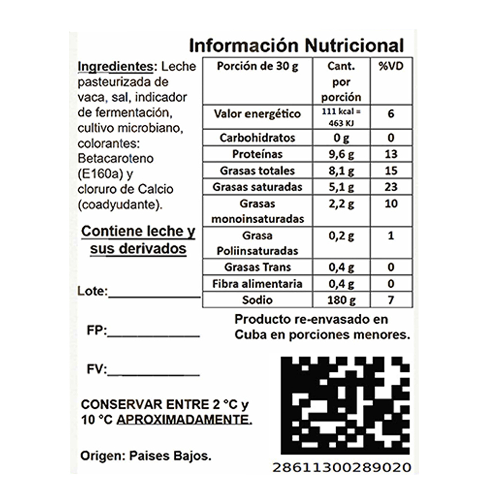 Queso gouda May SM (1.36 kg / 3 lb) - Miniatura 4
