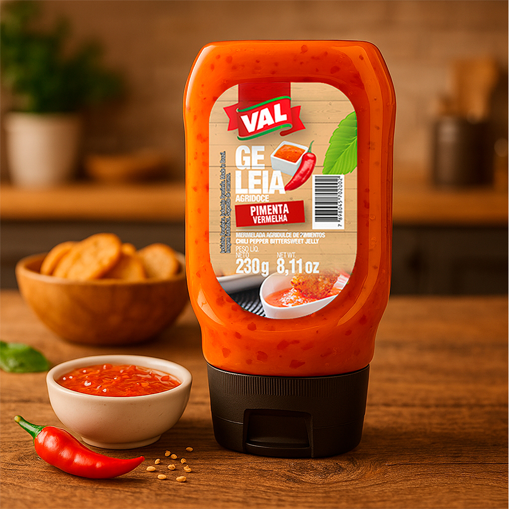 Mermelada agridulce de pimientos Val (230 g / 8.11 oz) - Miniatura 4