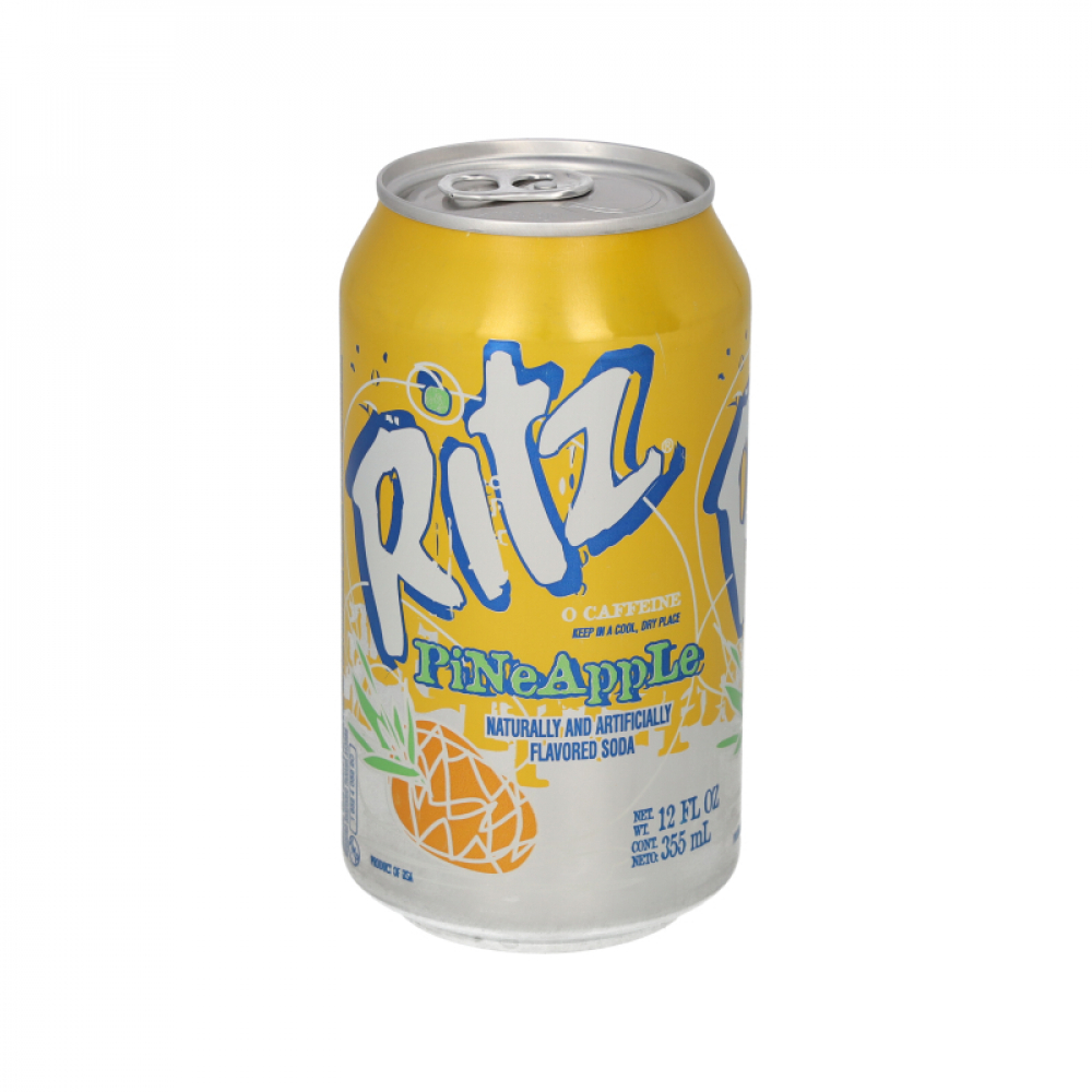 CompreMarket - Refresco gaseado sabor piña Ritz (355 ml)