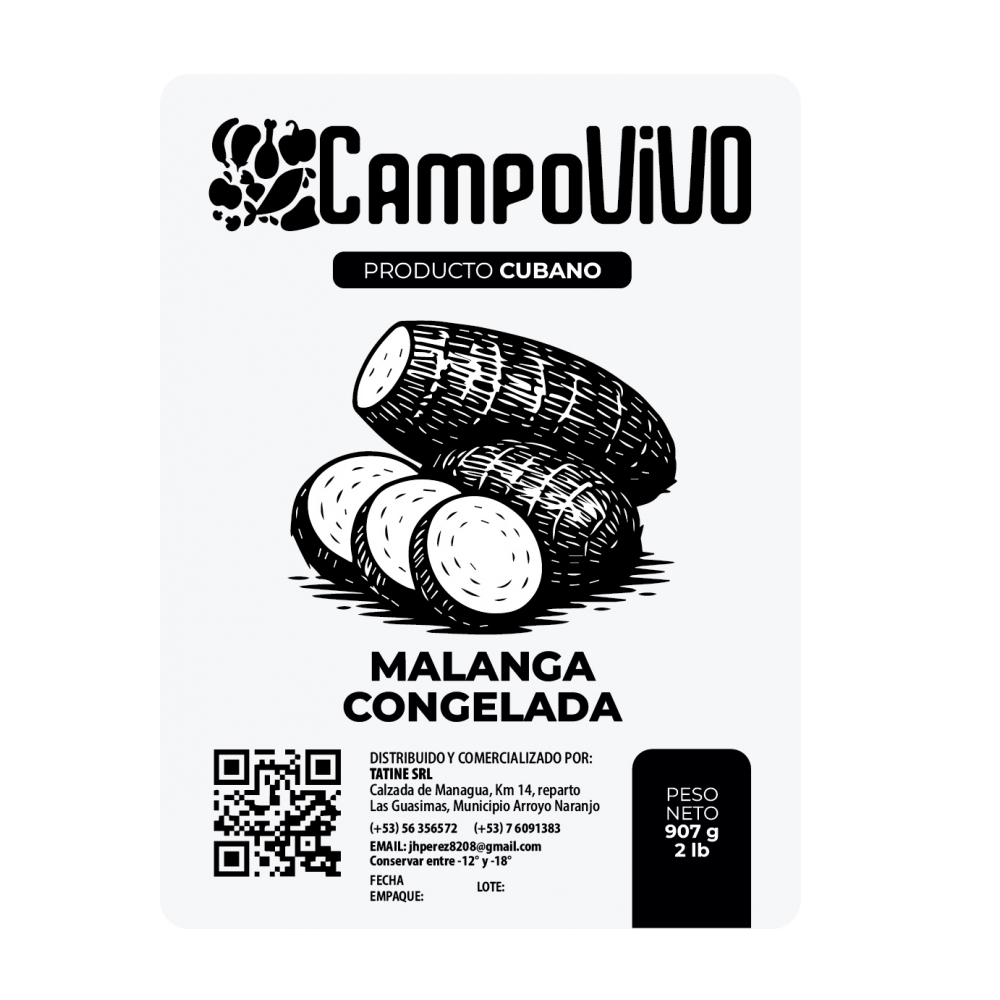 Malanga congelada Campo Vivo (907 g / 2 lb) - Miniatura 3