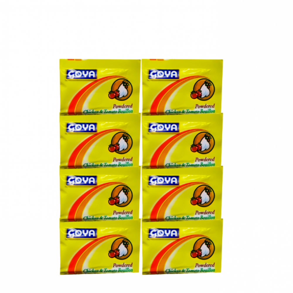 Caldo con sabor a pollo y tomate Goya (64 g / 2.25 oz) - Miniatura 2