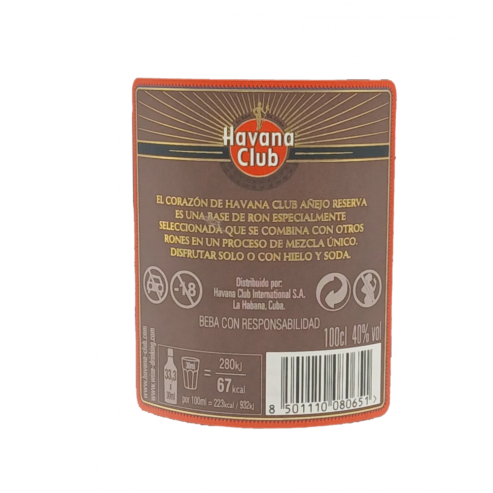 Ron Reserva Havana Club (1 L) - Miniatura 2