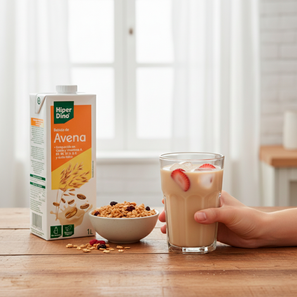Bebida de avena enriquecida Hiper Dino (1 L) - Miniatura 4