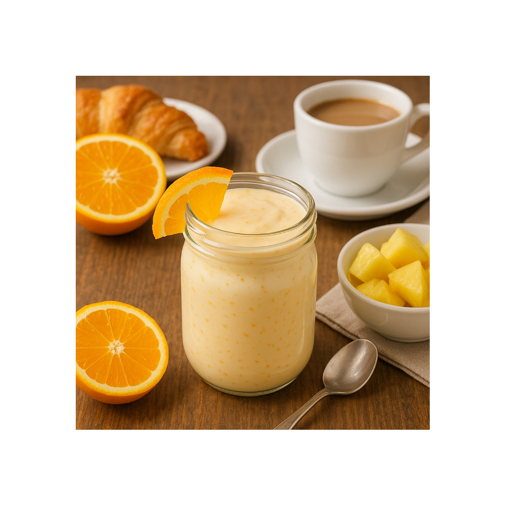Yogurt probiótico de coágulo sabor naranja piña Alask (1 L) - Miniatura 3
