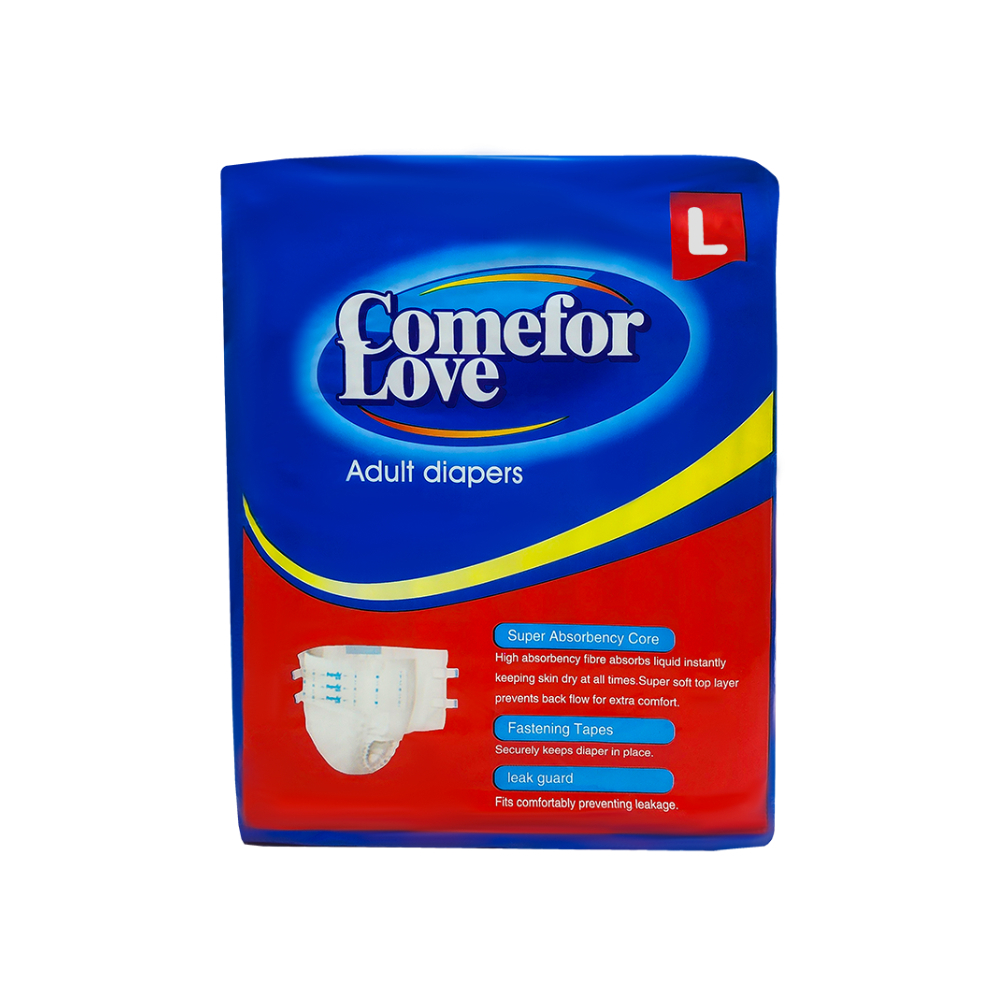 Pañales para adultos talla L Comefor Love (10 U) - Miniatura 2