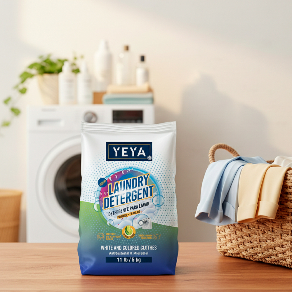 Detergente en polvo con aroma a limón YEYA (5 kg / 11 lb) - Miniatura 3