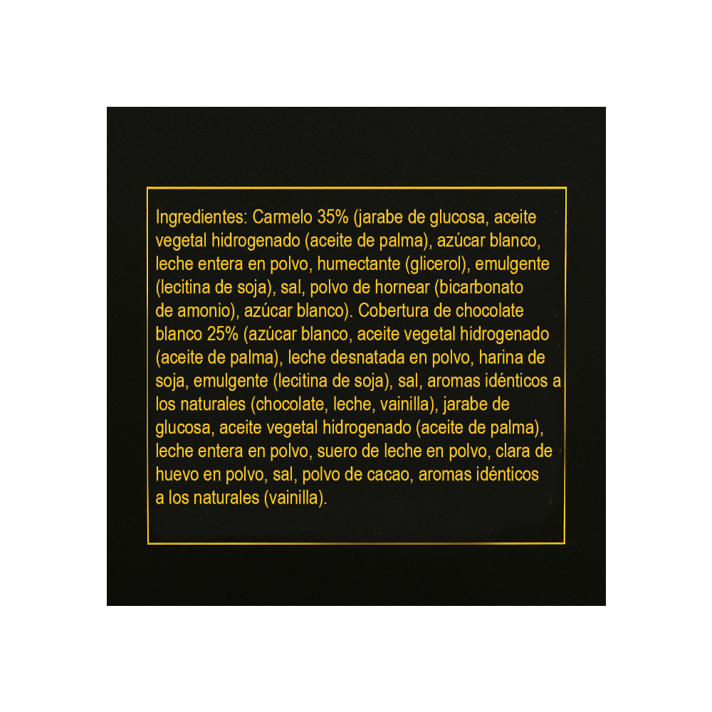 Barra de turrón recubierta de chocolate blanco compuesto y caramelo Ani Ringo Star (22 g) - Miniatura 3