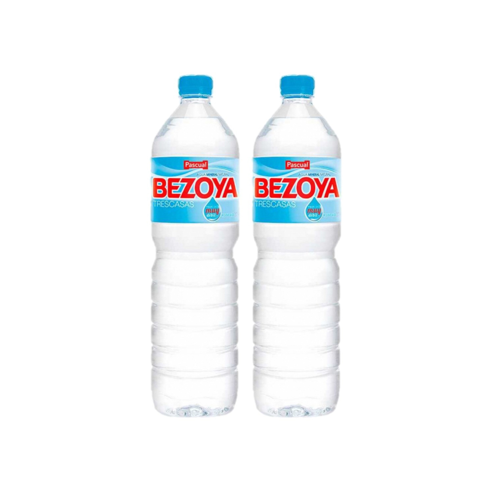 Agua mineral natural Bezoya (2 x 1.5 L / 50.7 oz) - Imagen 1