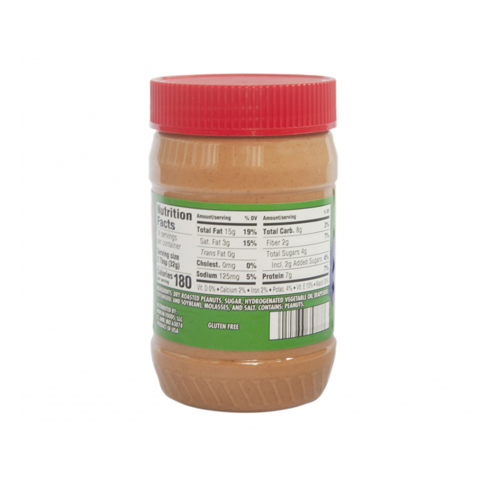 Mantequilla de maní cremosa Nut Some (6 x 454 g / 1 lb) - Miniatura 3