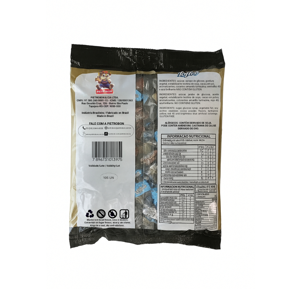 Caramelo masticable Toffee Pietrobon (300 g / 10.58 oz) - Miniatura 2