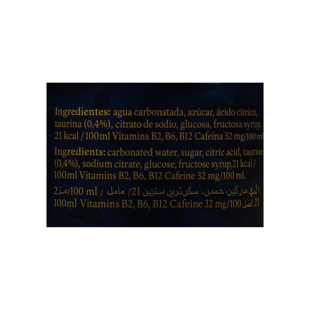 Bebida energizante Panthera Pardus (500 ml) - Miniatura 2