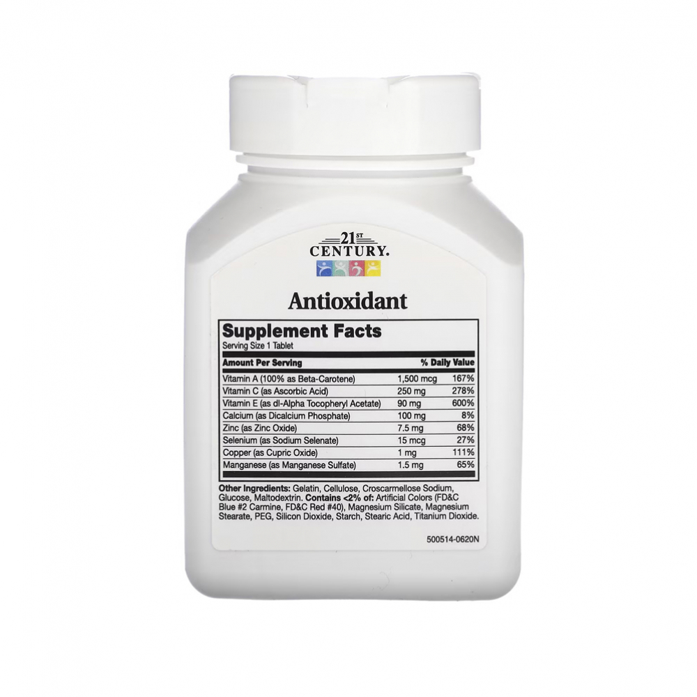 Antioxidante 21st Century (75 tabletas) - Miniatura 3