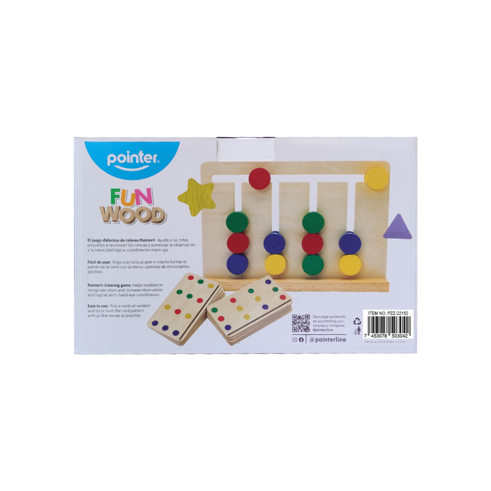 Juguete didáctico de pensamiento lógico Pointer - Miniatura 3