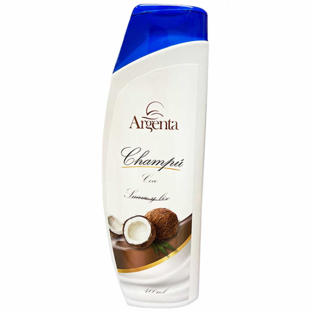 Champú de coco Argenta (400 ml / 14.08 oz) - Miniatura 4