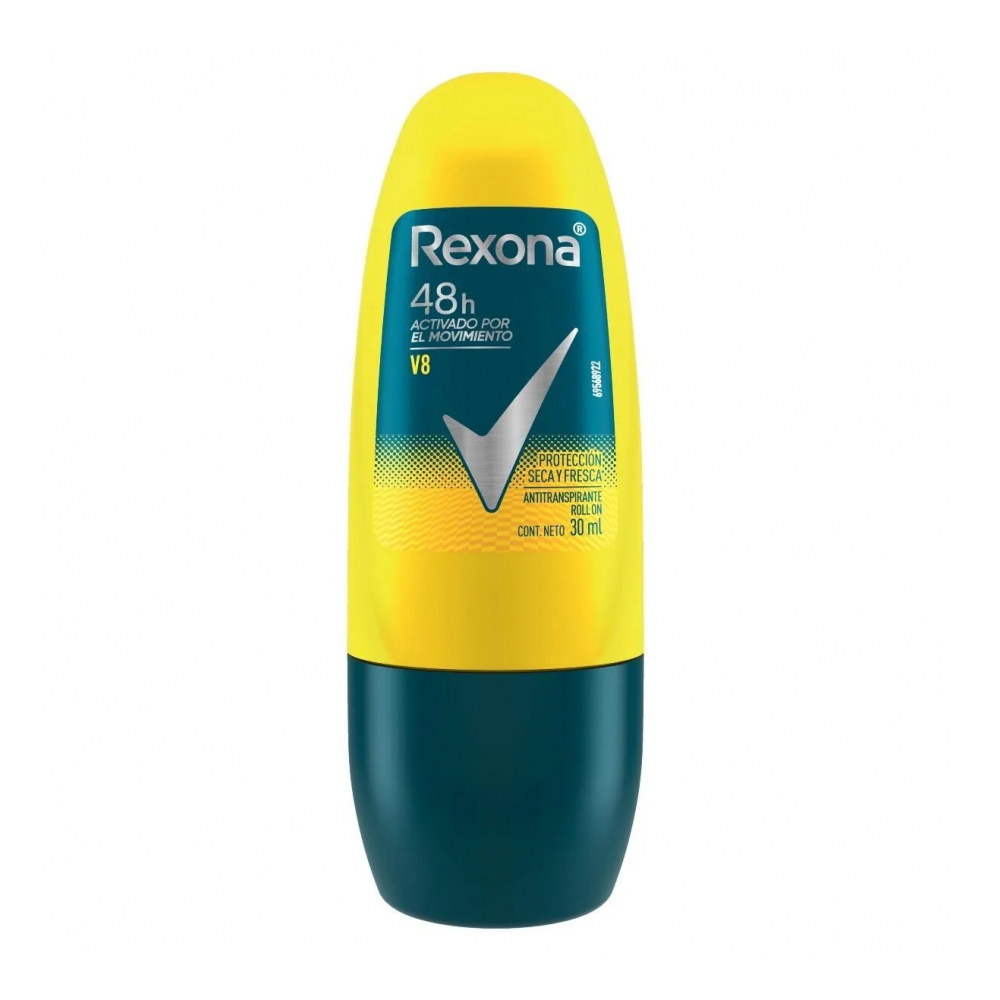Desodorante antitranspirante Roll On V8 Rexona (30 ml) - Miniatura 4