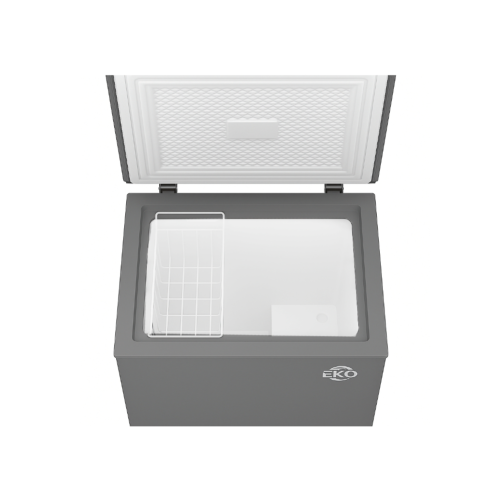 Congelador horizontal 3.5 pies cúbicos color gris EKO BD/BC-105EKO - Miniatura 4