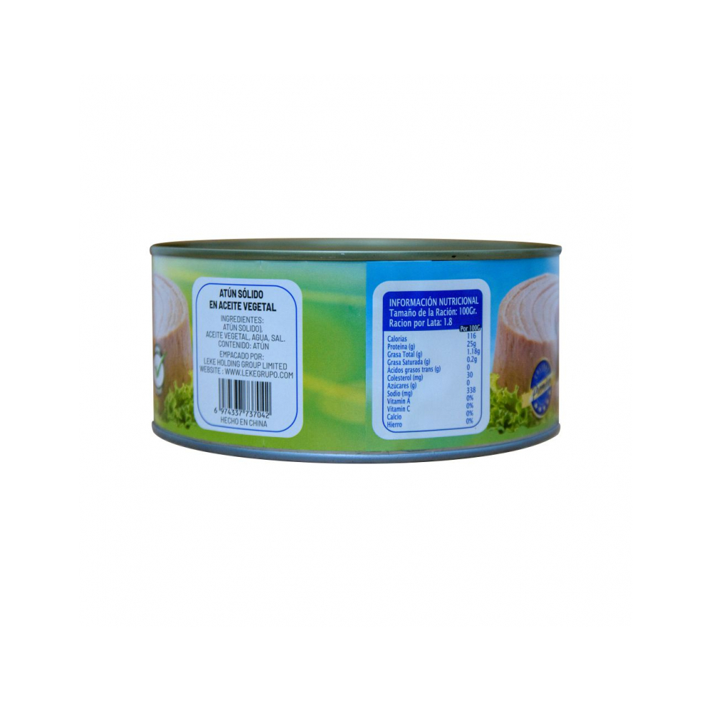 Trozos de atún en aceite vegetal Sabrosísimo (1 kg / 2.2 lb) - Miniatura 2