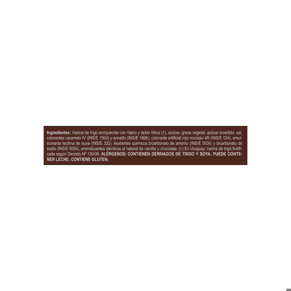 Galletas sabor chocolate Show Gol (100 g / 3.5 oz) - Miniatura 4