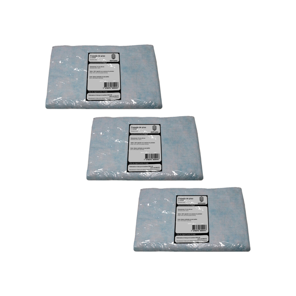 Frazada para limpiar el piso Avituaia (3 u) - Miniatura 2