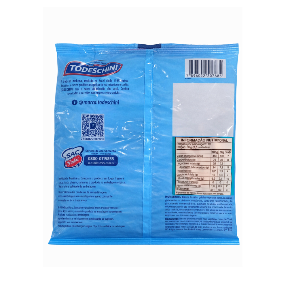 Galletas rosquillas de leche Todeschini (300 g / 10.58 oz) - Miniatura 2