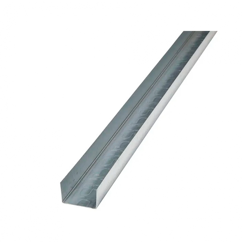 Perfil - Canal galvanizado para tabiques 72 mm x 28 mm x 3 m Super Tape - Miniatura 2