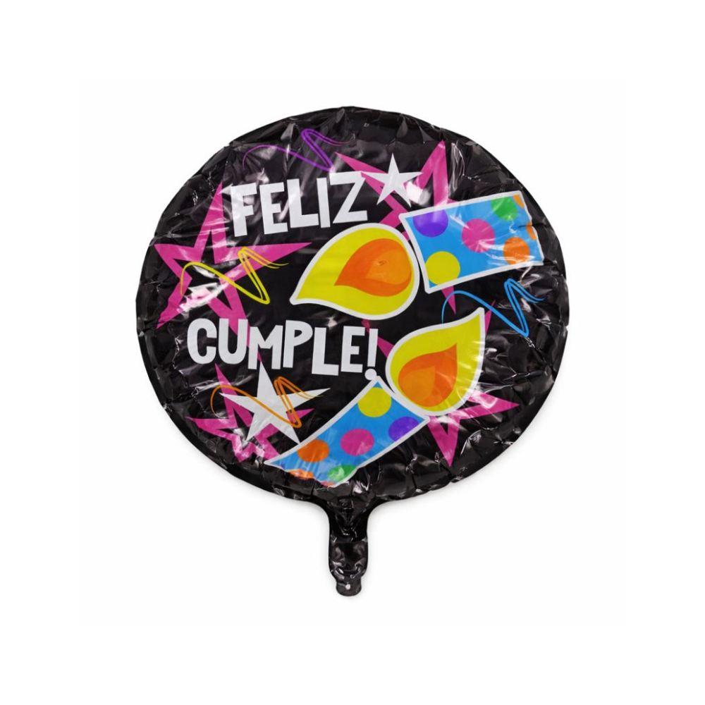Globo de Happy Birthday y diseño de velas Ballon (18 pulgadas) - Miniatura 2