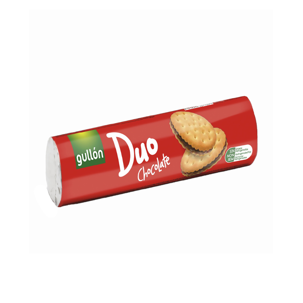 Galletas sándwich rellenas de crema de chocolate Duo Gullón (250 g / 8.8 oz) - Miniatura 4