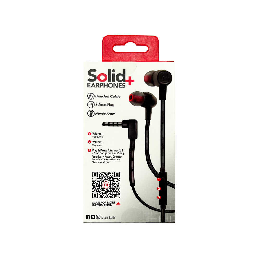 Audífonos Solid + Maxell - Miniatura 2
