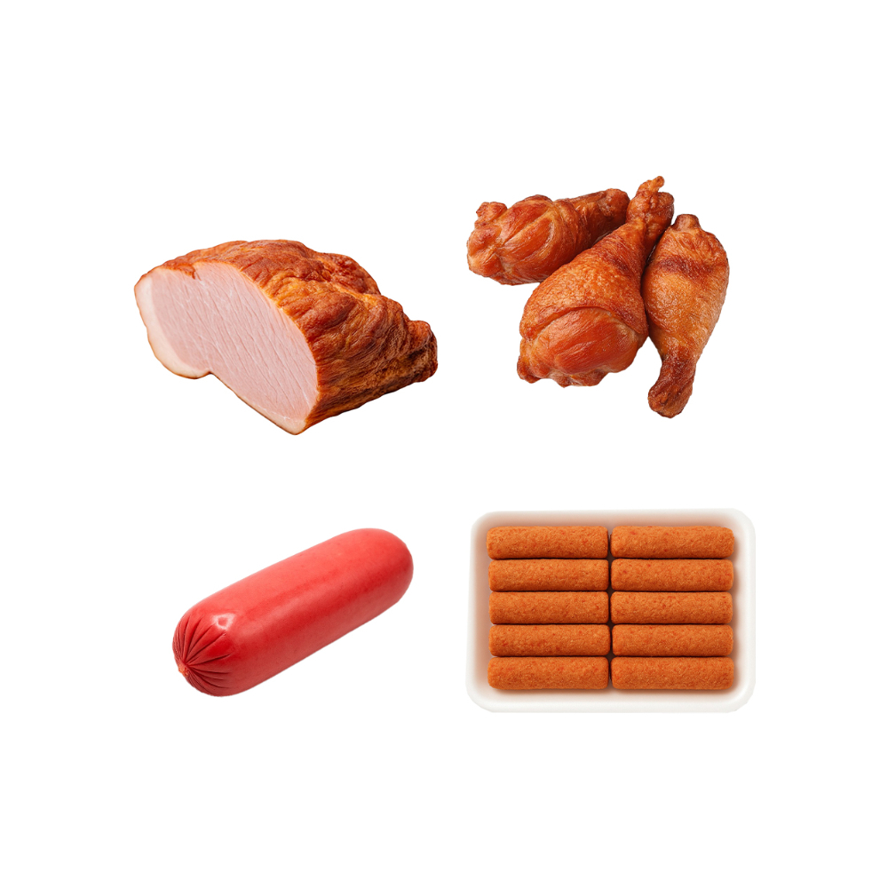 Jamón de pierna deshuesada + Muslos de pollo al carbon + Choricin + Croquetas de jamón - Miniatura 3