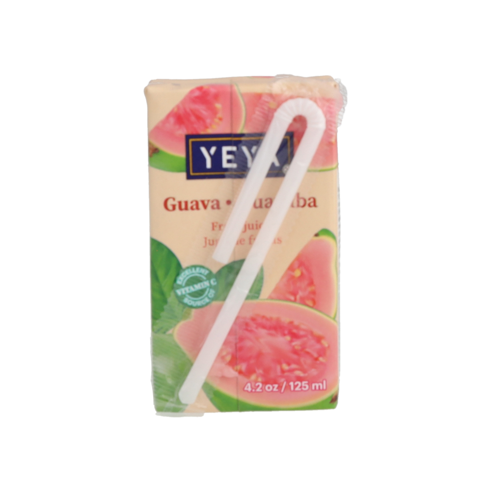 Jugo de frutas sabor guayaba YEYA (44 x 125 ml / 4.2 oz) - Miniatura 2