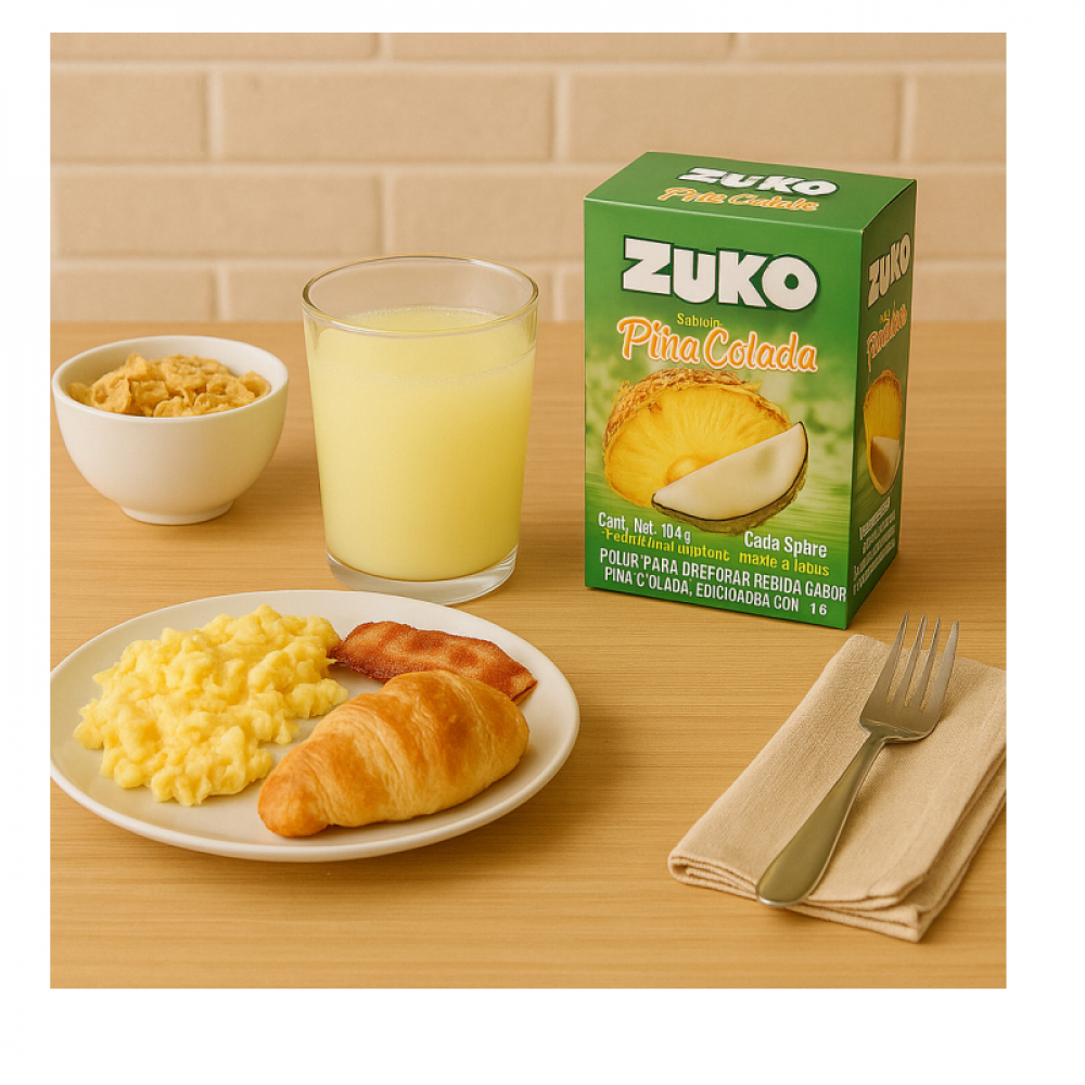 Refresco instantáneo sabor piña colada Zuko (104 g / 3.67 oz) - Miniatura 2