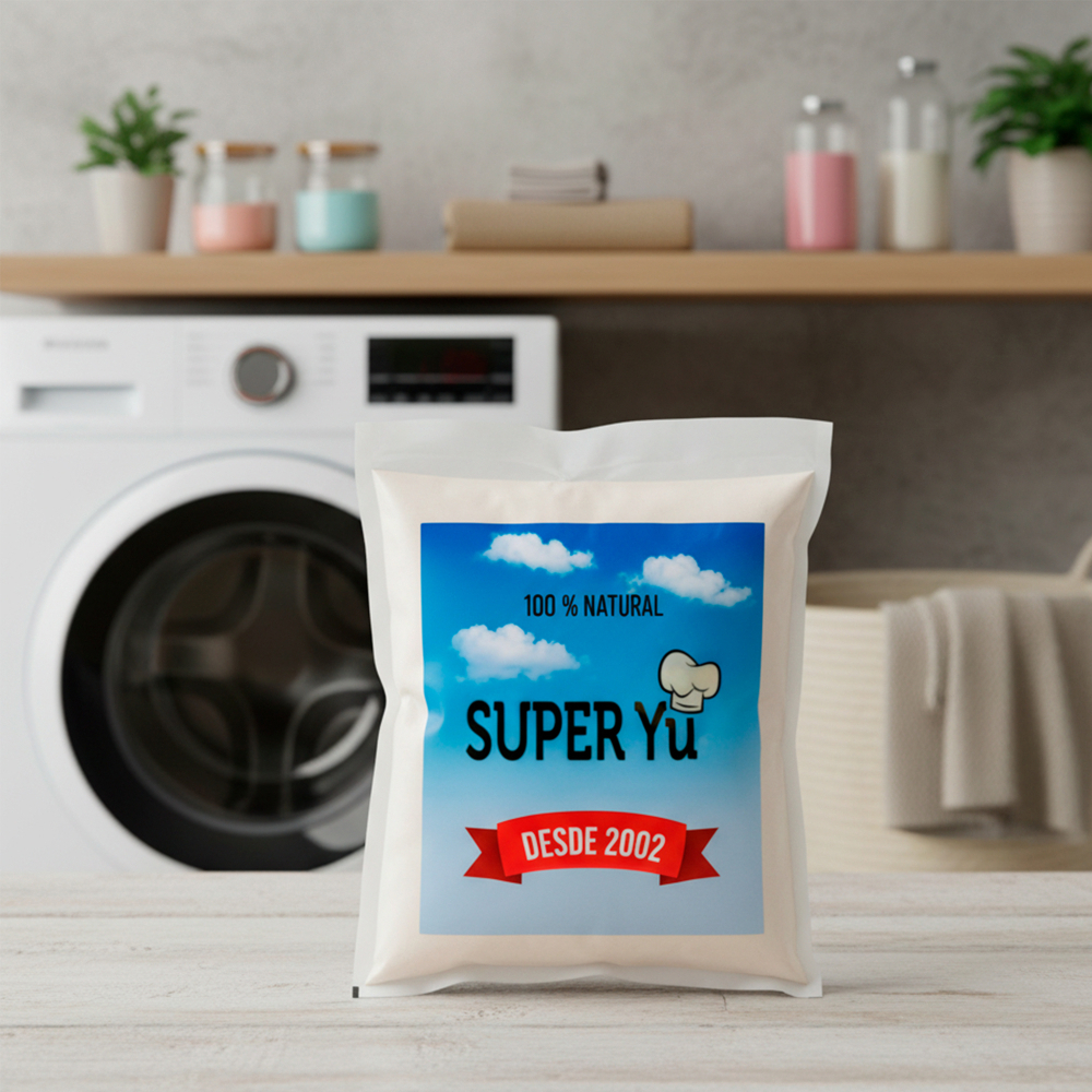 Detergente en polvo con aroma a lavanda Super Yu (3 x 1 kg / 2.2 lb) - Miniatura 2