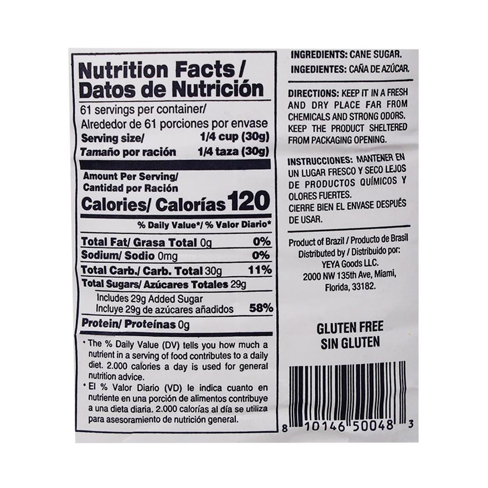 Azúcar blanca granulada YEYA (1 kg / 2.2 lb) - Miniatura 3