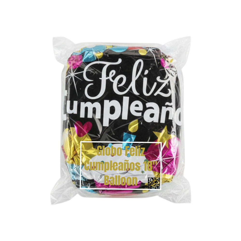Globo Feliz Cumpleaños 18'' Balloon - Miniatura 2