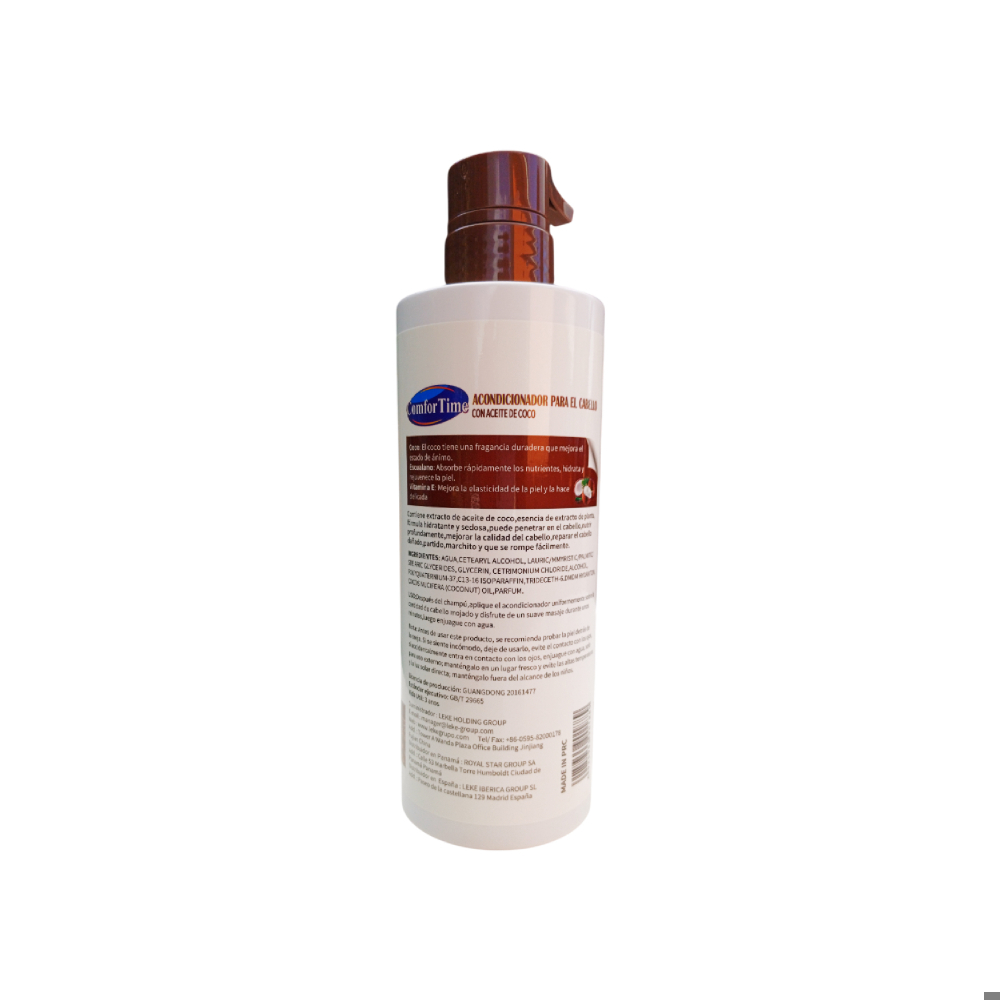 Acondicionador para el cabello con aceite de coco Comfortime (500 ml) - Miniatura 2