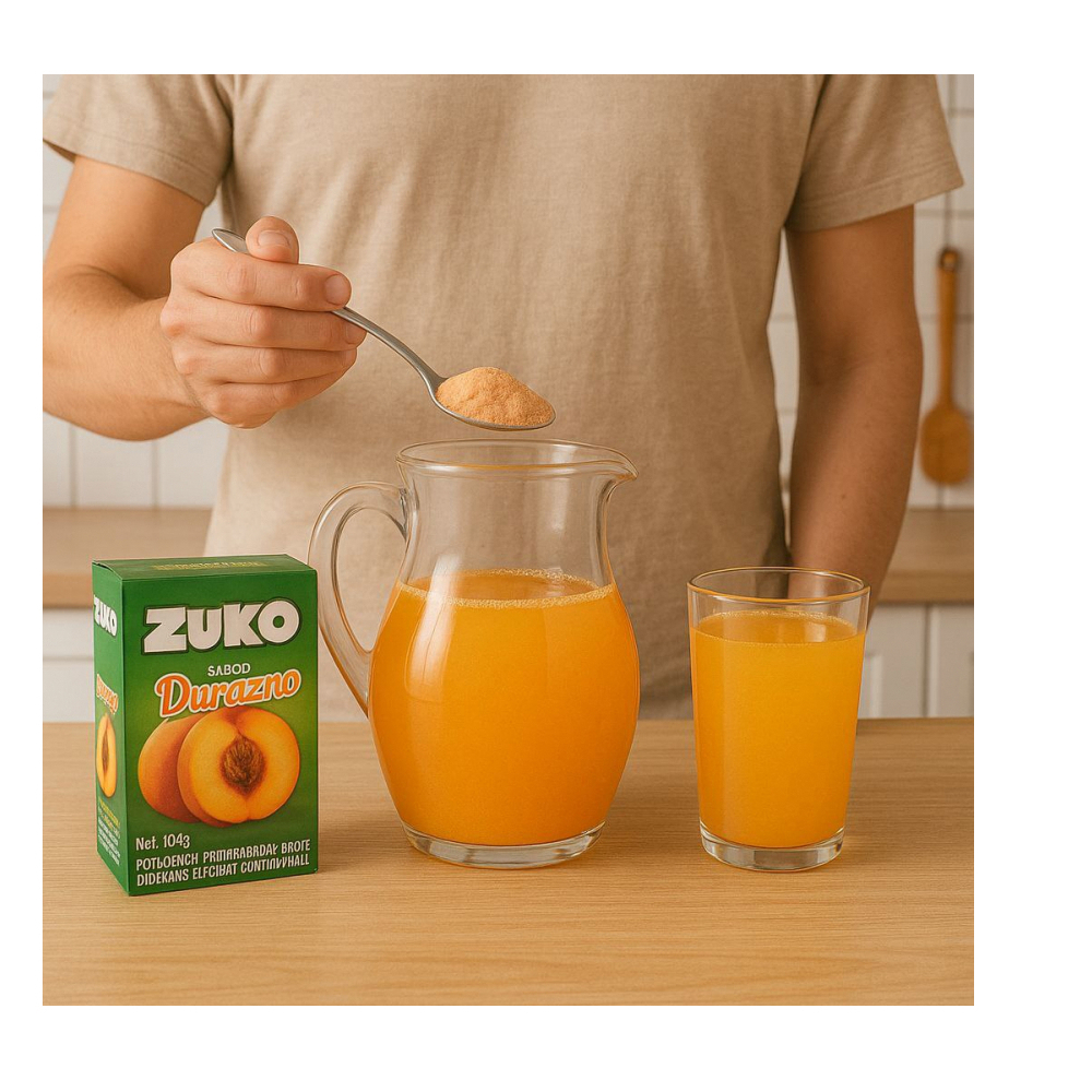 Refresco sabor durazno Zuko (12 x 8 x 13 g) - Miniatura 2