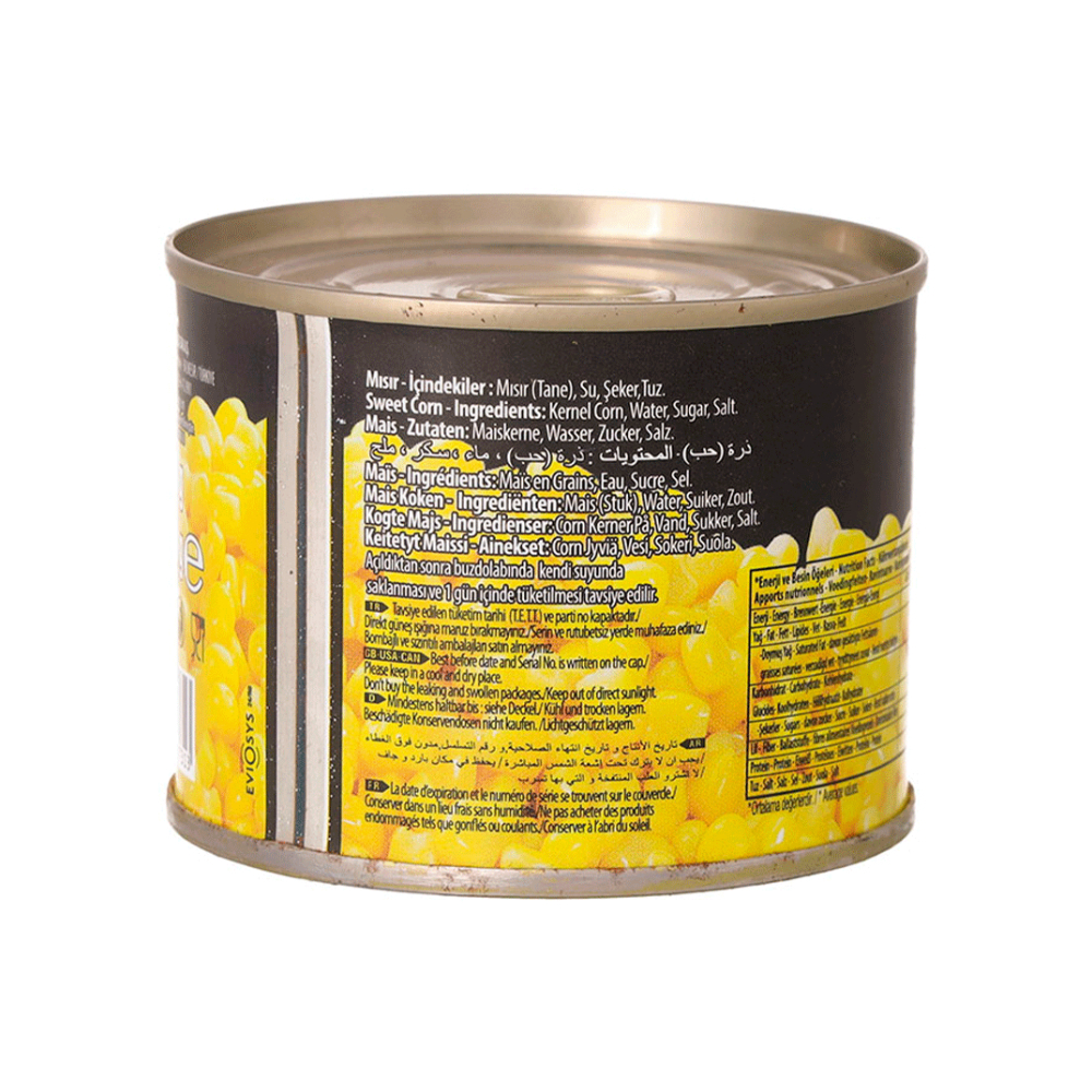 Maíz dulce en lata Burcu (200 g / 7.05 oz) - Miniatura 3