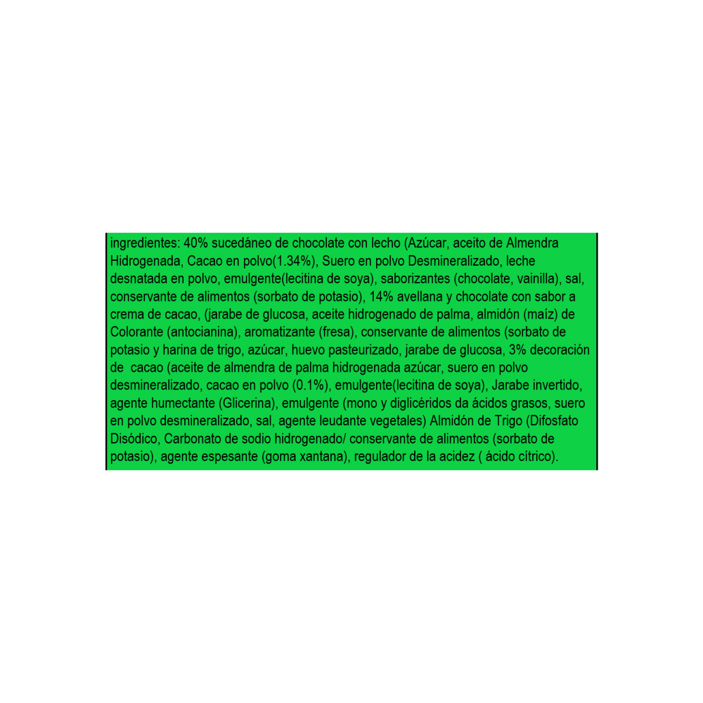 Pastel recubierto de chocolate con crema de chocolate y avellana Miele (50 g / 1.76 oz) - Miniatura 3