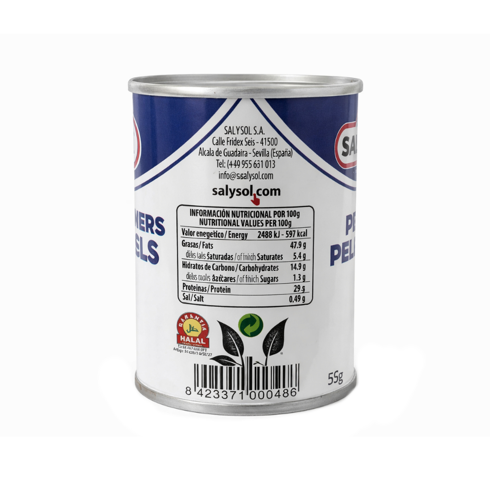 Pipas peladas Salysol (55 g / 1.94 oz) - Miniatura 2